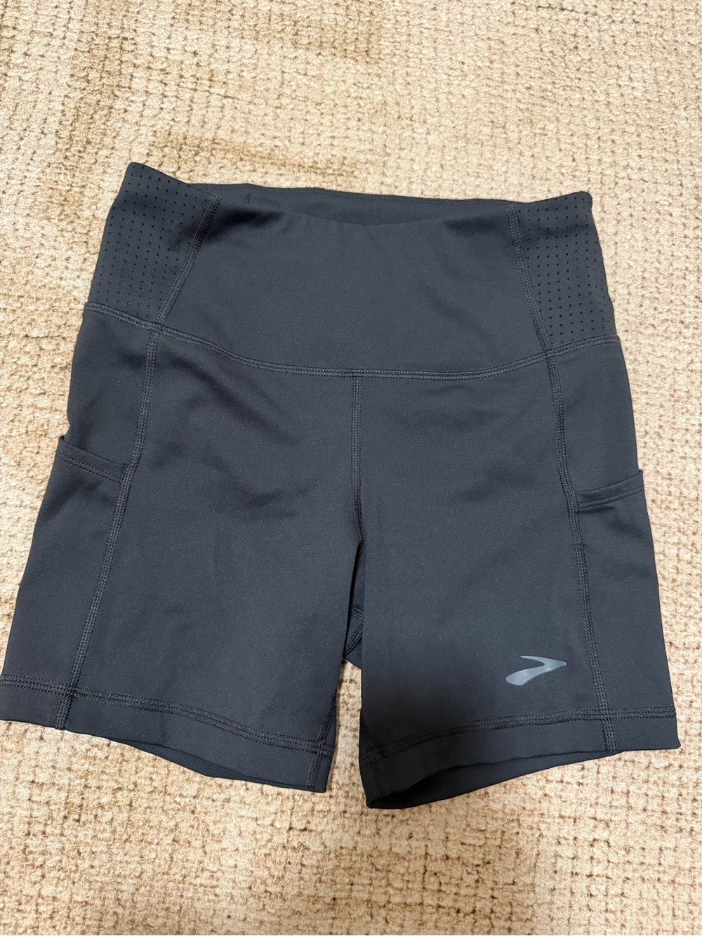 Brooks 5” running shorts
